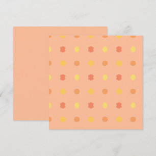 Patrón de mosaico amarillo en blanco de cuatro esq