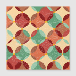 Patrón de mosaico circular, ilustracion geométrico