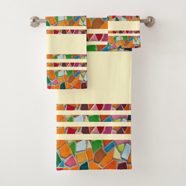 Patrón de mosaico de Chiffon limón (In situ)