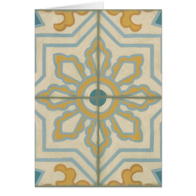 Patrón de mosaico decorativo del viejo mundo (Frente)