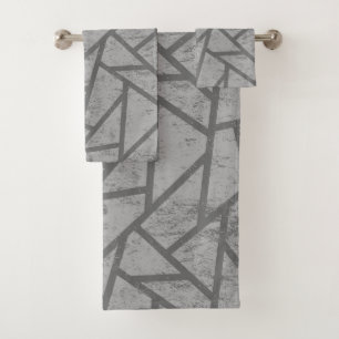 Patrón de mosaico gris