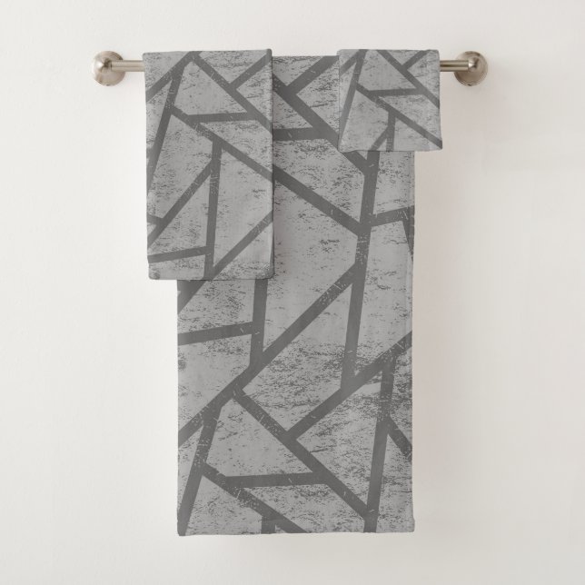 Patrón de mosaico gris (In situ)