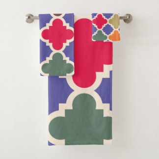 Patrón de mosaico marroquí