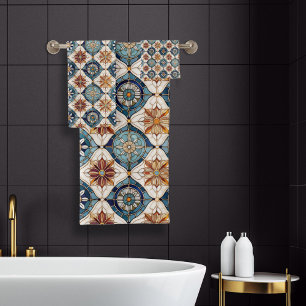 Patrón de mosaico marroquí organizado#3 ID de oro 