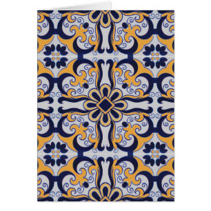 Patrón de mosaico portugués