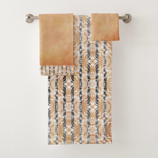 Patrón de mosaicos y rayas de círculo (In situ)