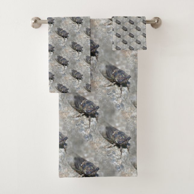 Patrón de naturaleza de la cara de fallos de Cicad (In situ)