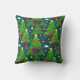 Patrón de navidades 2 - Cojín decorativo