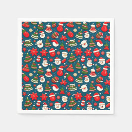Patrón de navidades 4 - servilleta de papel