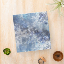 Patrón de Navidades azules texturados de hielo y n