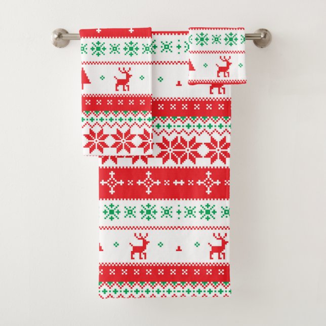 Patrón de Navidades coloridos (In situ)