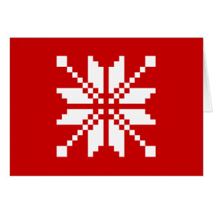 Patrón de Navidades de copos de nieve de Navidad