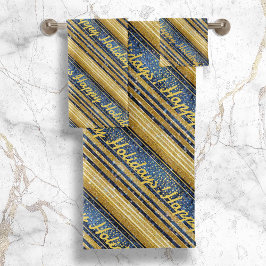 Patrón de Navidades de oro azul #28 ID1009