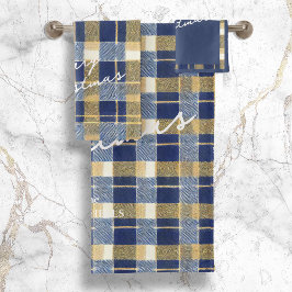 Patrón de Navidades de oro azul #7 ID1009