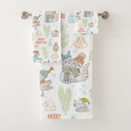 Patrón De Navidades De Oso Y Amigos