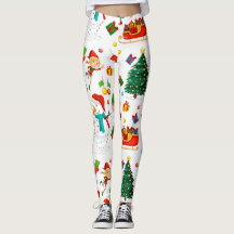 Patrón de Navidades Diva Style en las leggings