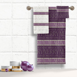 Patrón de Navidades verdes púrpura#35b ID1009