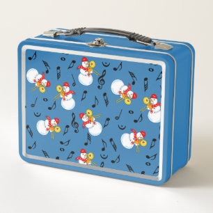 Patrón de notas de la música Trombone Snowman Musi