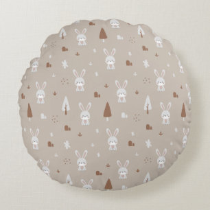Patrón de Nursera de Conejo Adorable Almohada redo