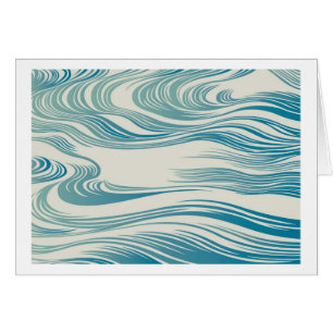 Patrón de onda tradicional japonés