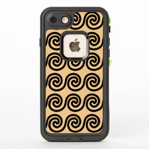 Patrón de ondas de la llave de meandro griega marr