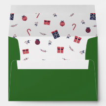 Patrón de Ornamentos de presentación de Navidad