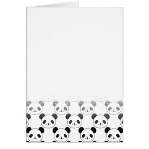 Patrón de oso de panel degradado