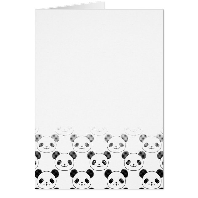 Patrón de oso de panel degradado (Frente)