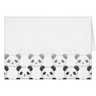 Patrón de oso de panel degradado