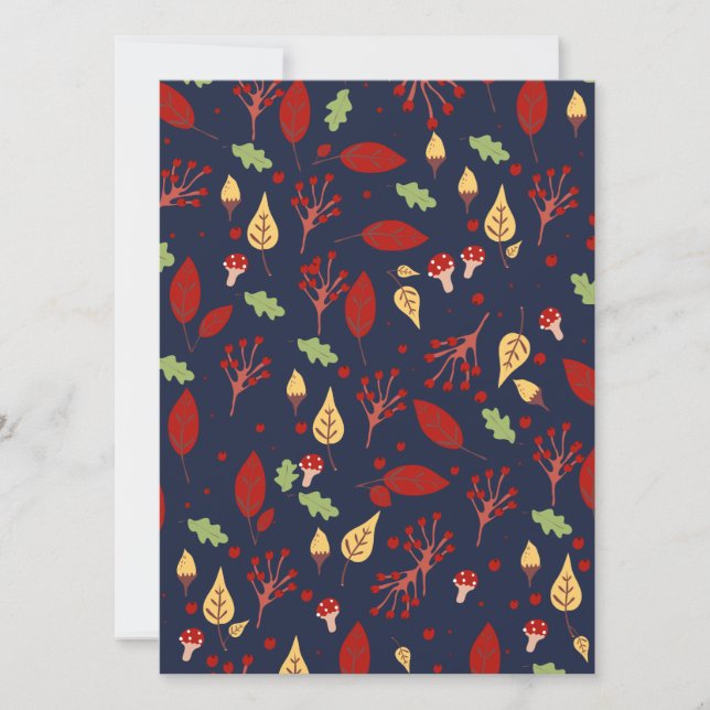 Patrón de otoño (Anverso)