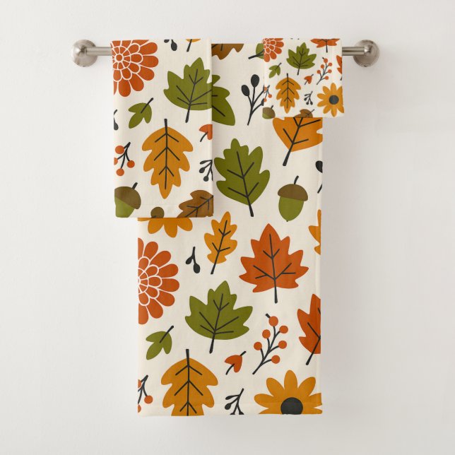 Patrón de otoño floral (In situ)
