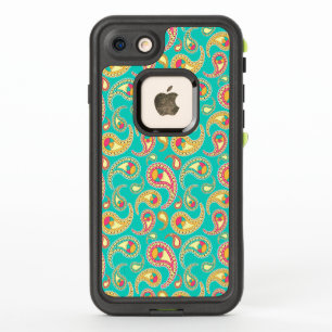 Patrón de paisley de época de color suave