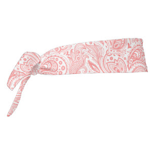 Patrón de Paisley de Vintage rosa y Blanco