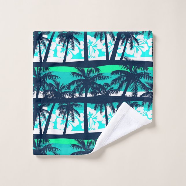 Patrón de palmera (Toallita)