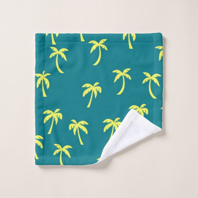 Patrón de palmera (Toallita)