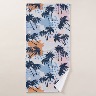 Patrón de palmeras de verano sin soldadura,palmer