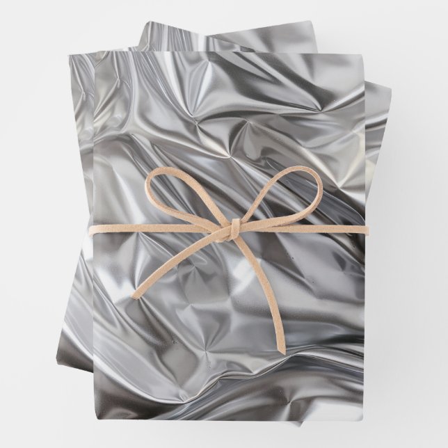 Patrón de papel de aluminio arrugado (In situ)
