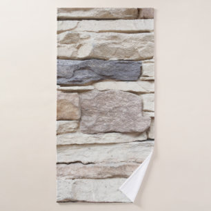 Patrón de pared de ladrillos de piedra moderna de 