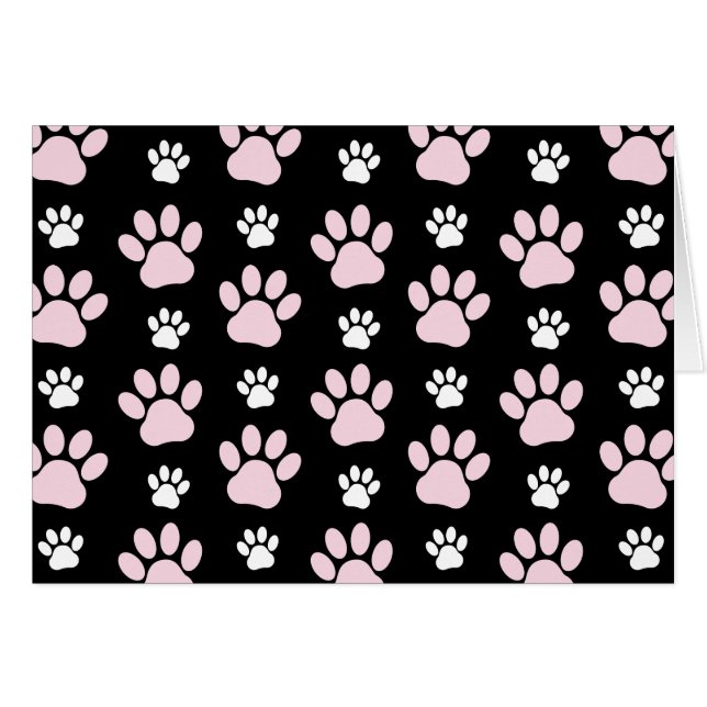 Patrón De Pasta, Pasta Rosa, Pasta De Perro, Patas (Anverso (Horizontal))