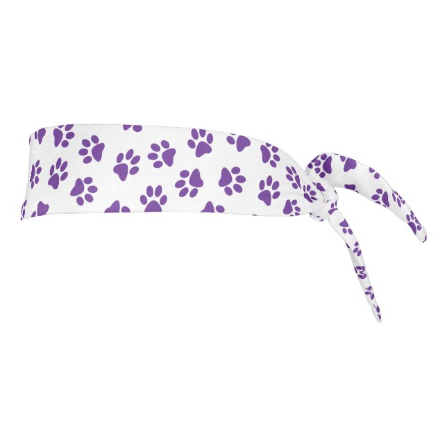 Patrón De Paws, Paws De Perro, Paws Púrpura (Girar 90)