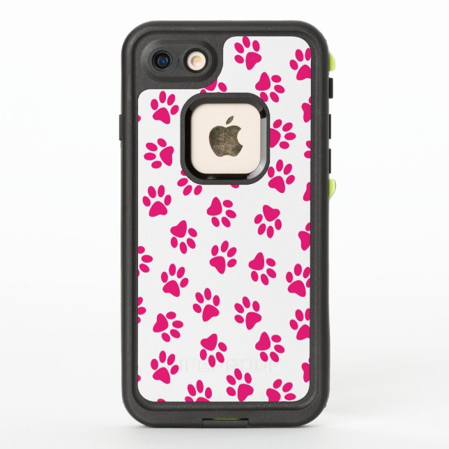 Patrón De Paws, Paws De Perro, Paws Rosados (Reverso)