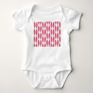 Patrón de pescado Baby Jersey Bodysuit