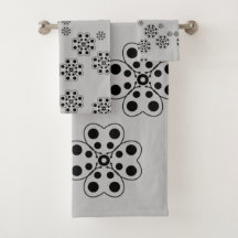 Patrón de Petales de Punto de Polka