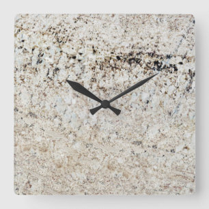 Patrón de piedra de mármol Reloj de pared acrílico
