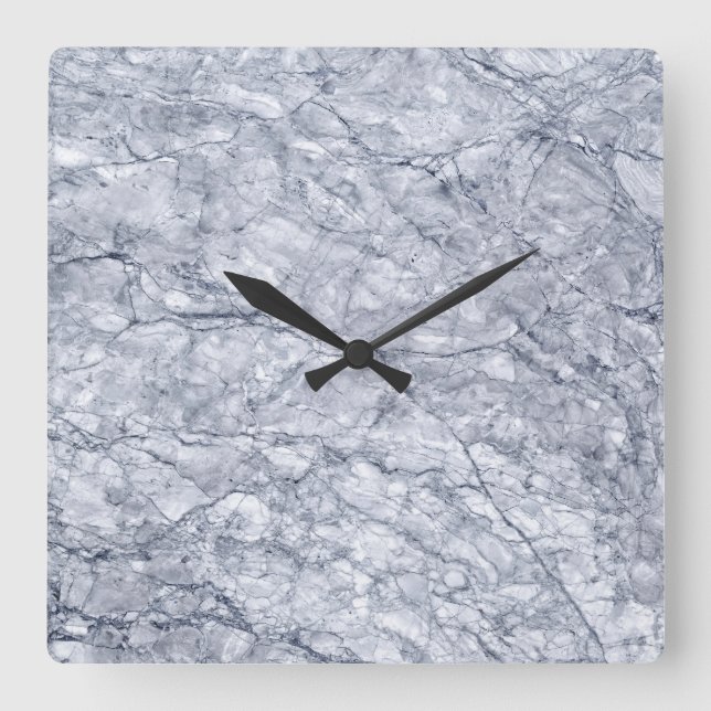 Patrón de piedra de mármol Reloj de pared acrílico (Anverso)
