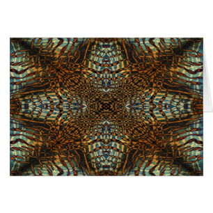 Patrón de piel de tigre Kaleidoscope