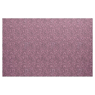 Patrón de pieles leopardo Tela rosa