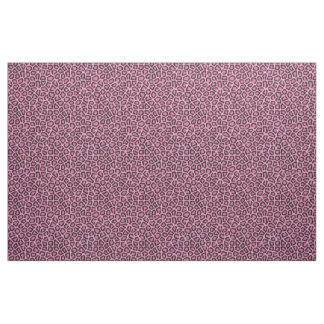Patrón de pieles leopardo Tela rosa