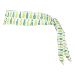Patrón de piña de oro verde tropical exótico