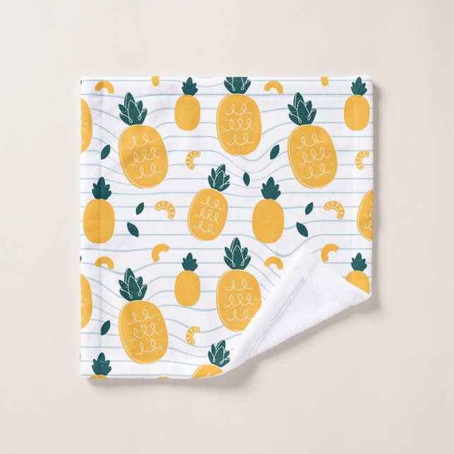 Patrón de piñas sin soldadura (Toallita)
